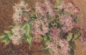 Le Bouquet De Lilas by Auguste Pegurier