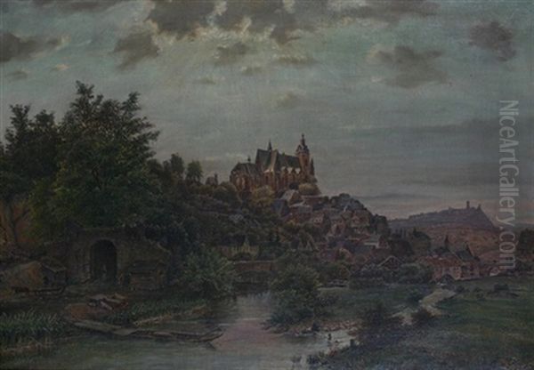 Blick Von Der Lahn Auf Wetzlar - view 1