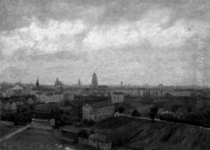 Blick Vom Muhlberg (sachsenhausen) Auf Frankfurt Am Main Blick Vom Muhlberg (sachsenhausen) Auf Frankfurt Am Main