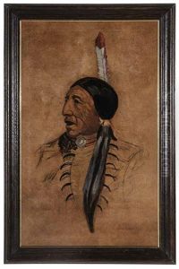 Portrait Of Joe Crow by Ernest Clifford Peixotto