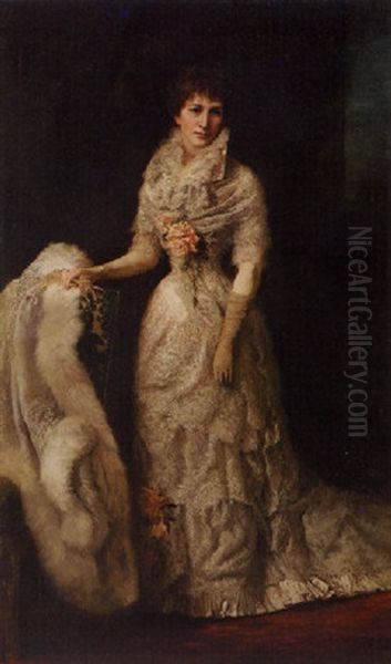 Lady With The White Fox Coat - view 1