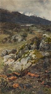Paisaje Con Rocas by Eduardo Pelayo Fernandez