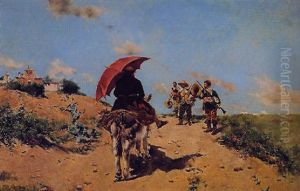 Greeting The Friar by Eduardo Pelayo Fernandez