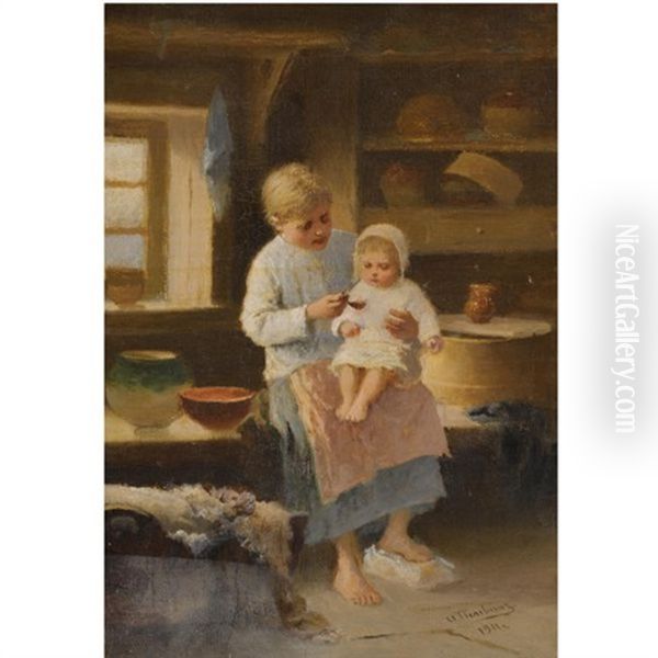 Feeding The Baby - view 1