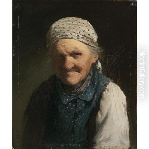 Portrait Of An Old Woman - view 1