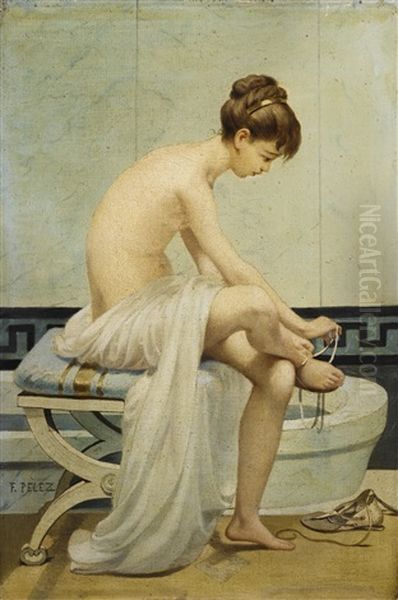 Before The Bath, Young Roman Girl - view 1