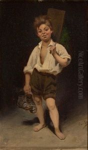 Le Petit Jardinier by Fernand Pelez