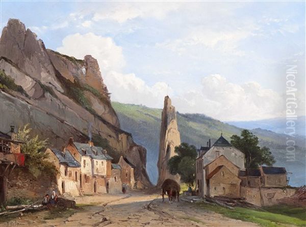 The Rocher Bayard In Dinant - view 1