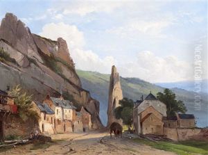 The Rocher Bayard In Dinant
