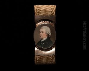 Portrait Miniature Of A Gentleman, Thought To Depict John Hancock by Henry Pelham