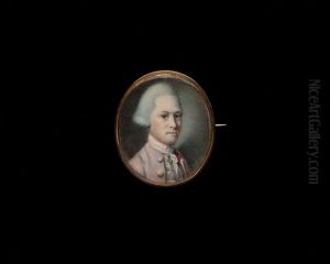 Portrait Miniature Of A Gentleman by Henry Pelham