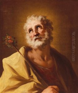 Saint Joseph by Giovanni Antonio Pellegrini