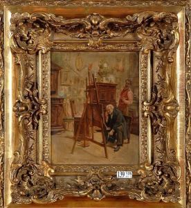 L""atelier Du Peintre Anime by Maurice Blum