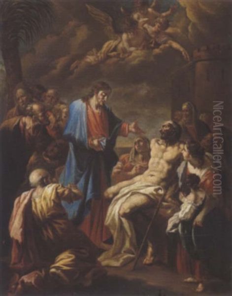 Christus Heilt Den Lahmen (cristo Risana Il Paralitico) - view 1