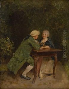 Galante Conversation by Maurice Blum