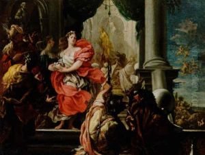 Il Sacrificio Di Ifigenia by Giovanni Antonio Pellegrini