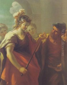 Achilles Discovered Amongst The Daughters Of Lycomedes