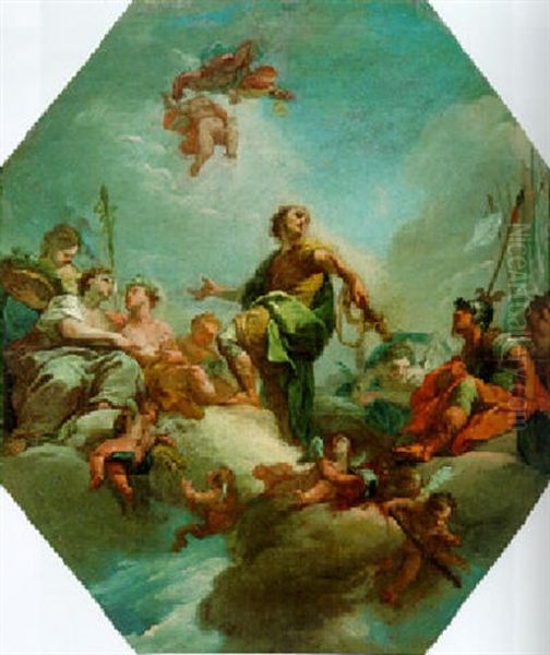 The Apotheosis Of Hercules - view 1