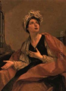 St. Cecilia by Giovanni Antonio Pellegrini