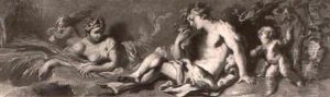 Bacchus And Ceres by Giovanni Antonio Pellegrini