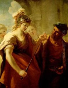 Achille Reconnu Parmi Les Filles De Lycomede