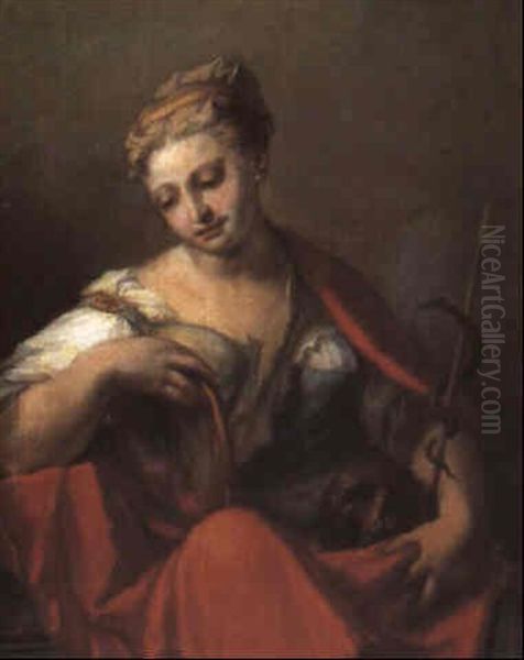 Figure Allegorique: La Prudence - view 1