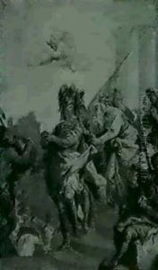 The Departure Of Aeneas by Giovanni Antonio Pellegrini