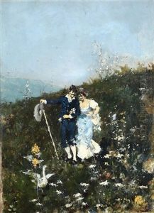 Coppia Di Innamorati by Riccardo Pellegrini