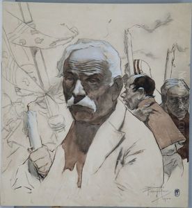 La Processione by Riccardo Pellegrini