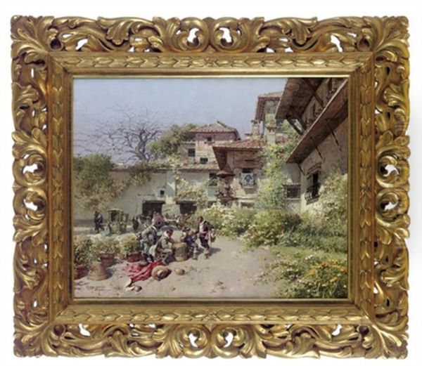 Una Partita Ai Dadi: Soldiers Playing Dice - view 1