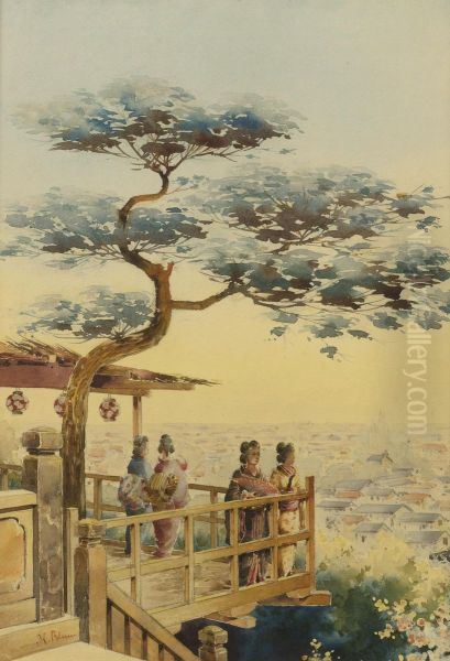 Yeddo, Japan - view 1