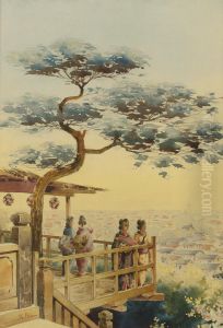 Yeddo, Japan by Robert Frederick Blum