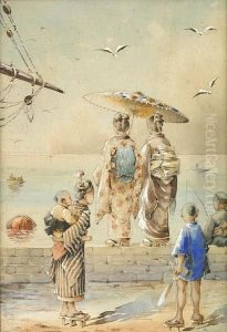 Two Chinese Street Scenes
