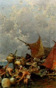 Unloading The Catch by Riccardo Pellegrini