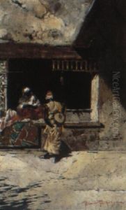 Arab Shop Keepers by Riccardo Pellegrini