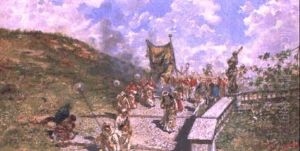 La Processione by Riccardo Pellegrini