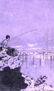 Giovane Pescatore by Riccardo Pellegrini