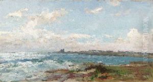 Sommer An Der Franzosischen Kuste by Pierre Jacques Pelletier