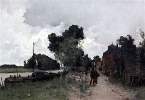 Banks Of The Oise At Compagnie