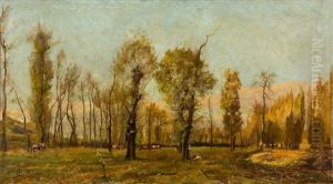 Paysage A La Marre by Leon Germain Pelouse