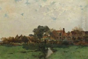 Weiher Bei Epernon by Leon Germain Pelouse