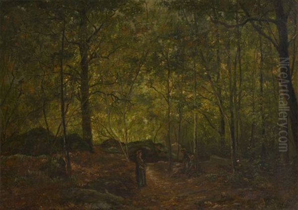 Fagoteuse Dans Une Clairiere - view 1