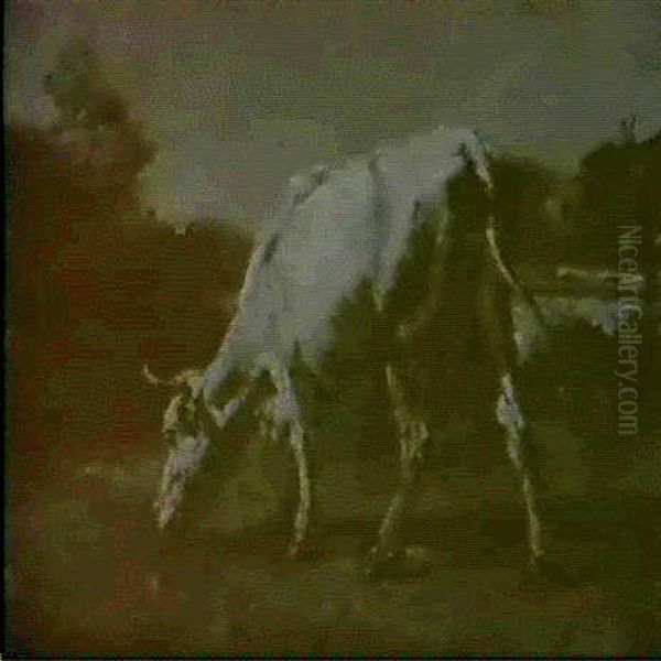 Vache Broutant - view 1