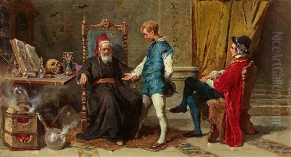 Interior Scene With An Alchemist - view 1