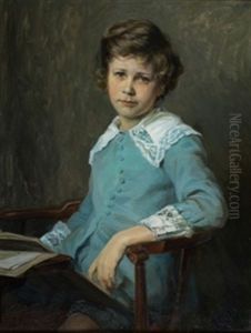 Retrato De Nino by Maximino Pena Munoz