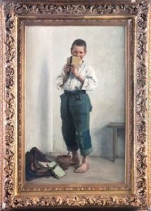 En La Escuela by Maximino Pena Munoz