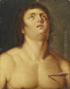 Der Heilige Sebastian by Georg Pencz