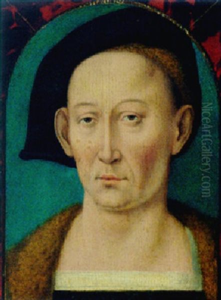 Portrait Of A Gentleman In A Black Cap - view 1