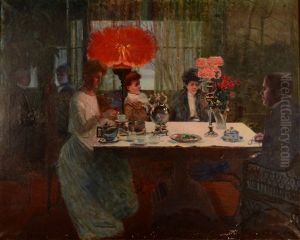 Five O'clock Tea In The Studio, Buffalo New York