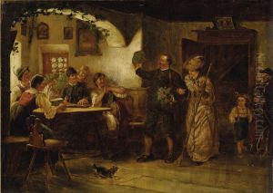 The Happy Homecoming by Ludwig Blume-Siebert